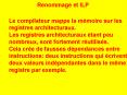 Renommage et ILP PowerPoint PPT Presentation