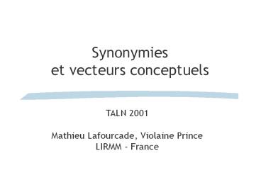 Aucun titre de diapositive