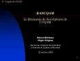 RASUQAM Le thsaurus de descripteurs de lUQAM PowerPoint PPT Presentation
