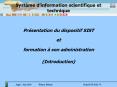 Systme dinformation scientifique et technique PowerPoint PPT Presentation