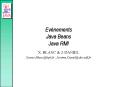 Evnements Java Beans Java RMI PowerPoint PPT Presentation