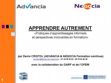 Prsentation PowerPoint