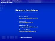 Module Cognition et Connaissance