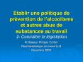 Etablir une politique de pr PowerPoint PPT Presentation