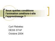 Sous quelles conditions l