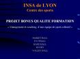 INSA de LYON Centre des sports PowerPoint PPT Presentation