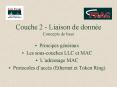 Couche 2 Liaison de donne Concepts de base PowerPoint PPT Presentation