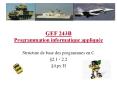 GEF 243B Programmation informatique appliqu PowerPoint PPT Presentation