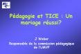 Pdagogie et TICE : Un mariage russi PowerPoint PPT Presentation