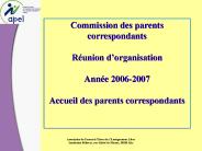 Association de Parents dElves de lEnseignement Libre