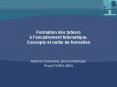 Formation des tuteurs lencadrement tlmatique' Concepts et outils de formation PowerPoint PPT Presentation