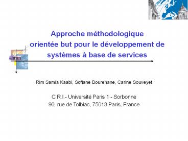 Rim Samia Kaabi, Sofiane Bourenane, Carine Souveyet