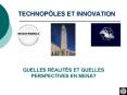 TECHNOPLES ET INNOVATION PowerPoint PPT Presentation