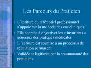 Les Parcours du Praticien