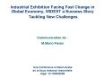 Industrial Exhibition Facing Fast Change in Global Economy, MIDEST a Success Story Tackling New Chal PowerPoint PPT Presentation