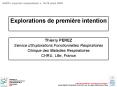 Explorations de premire intention PowerPoint PPT Presentation