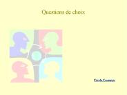 Questions de choix
