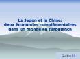 Le Japon et la Chine: deux  PowerPoint PPT Presentation
