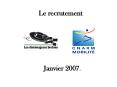 Le recrutement PowerPoint PPT Presentation
