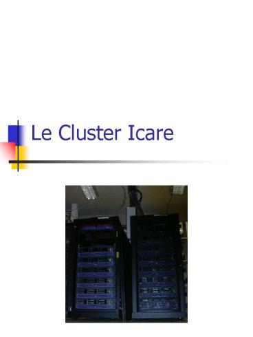 Le Cluster Icare