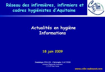 La surveillance des AES Quels indicateurs pour quelle finalit