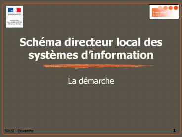 Schma directeur local des systmes dinformation