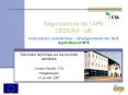 Ngociations de lAPE CEDEAO UE Instruments commerciaux Enseignements des ALE Agriculture et SPS PowerPoint PPT Presentation