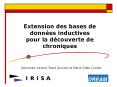 Extension%20des%20bases%20de%20donn PowerPoint PPT Presentation