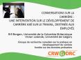 CONVERSATIONS SUR LA CARRIRE: UNE INTERVENTION SUR LE DVELOPPEMENT DE CARRIRE AX SUR LE TRAVAIL, DES PowerPoint PPT Presentation