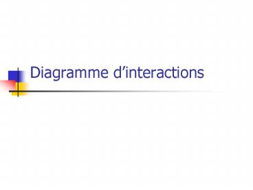 Diagramme dinteractions
