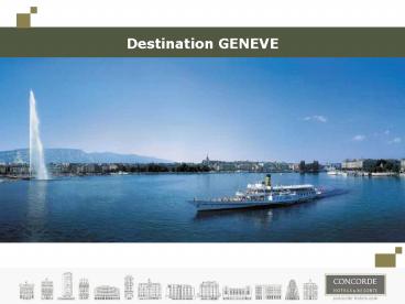 Destination GENEVE