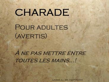 Prsentation PowerPoint