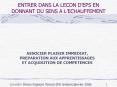 ENTRER DANS LA LECON DEPS EN DONNANT DU SENS A LECHAUFFEMENT PowerPoint PPT Presentation