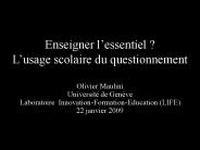 Enseigner l