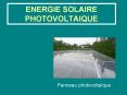 ENERGIE SOLAIRE PHOTOVOLTAIQUE PowerPoint PPT Presentation