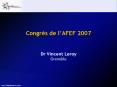 Congrs de lAFEF 2007 PowerPoint PPT Presentation