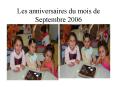 Les anniversaires du mois de Septembre 2006 PowerPoint PPT Presentation