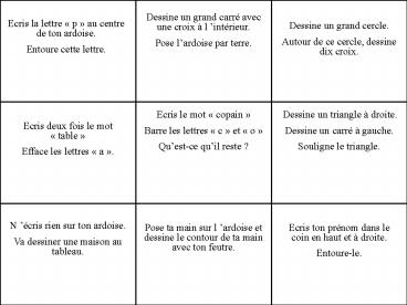 Aucun titre de diapositive