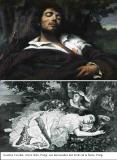 Gustave Courbet, Uomo ferito, Parigi Les demoiselles des bords de la Seine, Parigi PowerPoint PPT Presentation