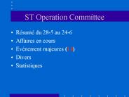 ST Operation Committee