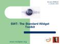 SWT:%20The%20Standard%20Widget%20Toolkit PowerPoint PPT Presentation