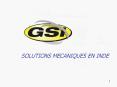 SOLUTIONS MECANIQUES EN INDE PowerPoint PPT Presentation