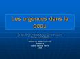 Les urgences dans la peau PowerPoint PPT Presentation