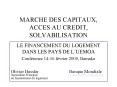 MARCHE DES CAPITAUX, ACCES AU CREDIT, SOLVABILISATION PowerPoint PPT Presentation