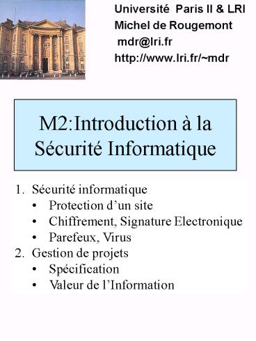 M2:Introduction 