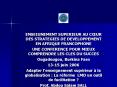 ENSEIGNEMENT SUPERIEUR AU C PowerPoint PPT Presentation