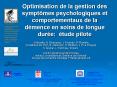 Optimisation de la gestion des symptmes psychologiques et comportementaux de la dmence en soins de l PowerPoint PPT Presentation