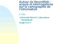Autour de NeuroWeb : acquis et interrogations sur la cartographie de linformation PowerPoint PPT Presentation