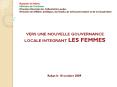 Royaume du Maroc Minist PowerPoint PPT Presentation