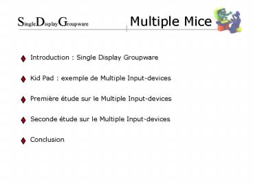 Aucun titre de diapositive